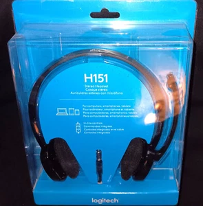 Logitech H151 Stereo Multi Device Headset with In Line Controls New In Box - Picture 1 of 2