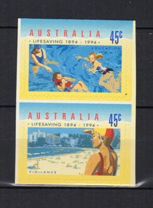 Australie 1994 sauvetage en mer Y&T 1347/48 2 timbres auto-adhésifs MNH /TE4628c - Picture 1 of 1