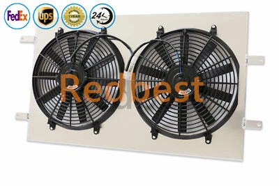 Cubierta y ventilador de aluminio para Dodge Ram 1500 2500 3500 94 1994-2002 Dodge Ramcharger Foto 1 de 4