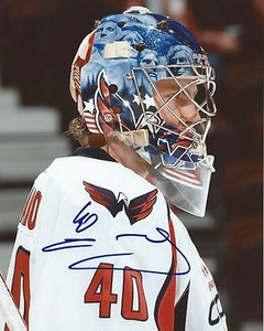 Semyon Varlamov Signed 8×10 Photo Washington Capitals Autographed COA B - Picture 1 of 1