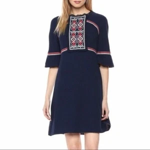 Neu Ella Moon Juliette Ärmel besticktes Kleid Gr. L - Bild 1 von 4