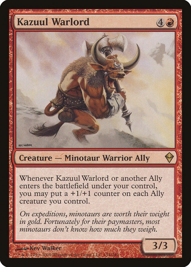Kazuul Warlord 134 Rare Zendikar ZEN MTG - Image 1 of 1
