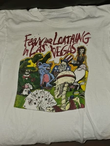 T-Shirt Angst und Abscheu in Las Vegas Geschenk für Freunde weiß JK602 - Bild 1 von 3