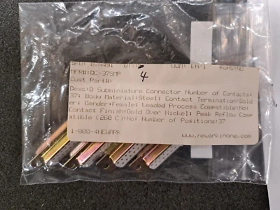 New, SPC Tech, DC-37SMP, D-SUB SOCKET DC-37S-MP NIB - Image 1 of 4