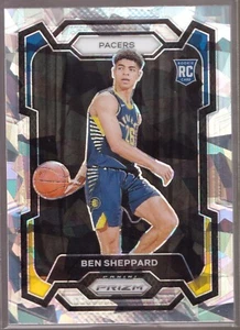 2023-24 Panini Prizm Prizms Ice #172 Ben Sheppard RC - Picture 1 of 3