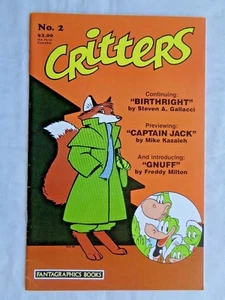 Critters No. 2 de julio de 1986 primera impresión de marzo de 1986 libros de fantasía en estado bastante bueno+ (8,5) - Imagen 1 de 10