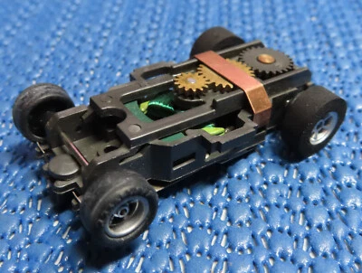 Faller Aurora ~ AFX Motor, 70er Jahre Spielzeug, Hinterreifen sind neu (DEZ1037) - Bild 1 von 2