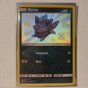 Zorua Shiny Holo Rare - SV25/SV94 Hidden Fates - Shiny Vault Pokemon MINT - Picture 1 of 3