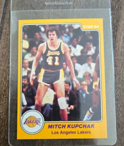 1983-84 Star Co 84 Tarjeta Mitch Kupchak Lakers Bullets North Carolina Hof # 17 - Imagen 1 de 1