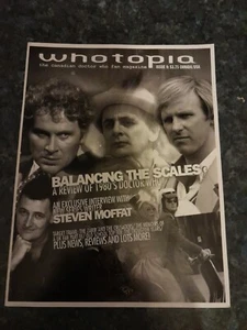 DOCTOR WHO Fanzine WHOTOPIA  ISSUE #9 Canadian Publication  Dr Who 1980's Review - Picture 1 of 8