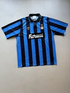 INTER MILAN ITALIEN 1993/1995 HOME FOOTBALL SHIRT TRIKOT - Bild 1 von 18