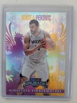 2013 NBA Crusade, Nikola Pekovic, Purple 18/49 - Image 1 of 2