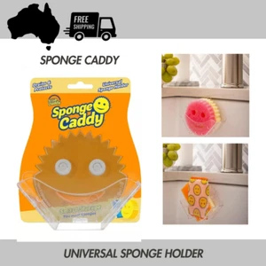 Scrub Daddy SPONGE CADDY Universal Self Draining Sponge Holder Suction Cup New - Picture 1 of 6