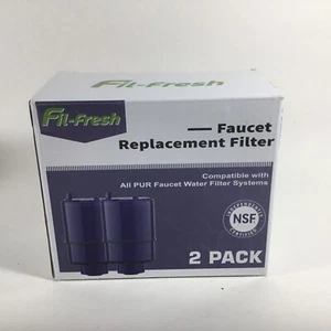 Fil-Fresh Faucet Replacement Filter Compatible All PUR 2 Pack new water - Picture 1 of 3