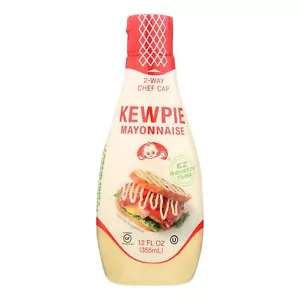 Kewpie Maionese, Bottiglia di spremitura per panini Mayo stile giapponese, 12 once - Foto 1 di 3
