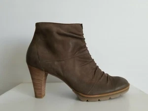 PAUL GREEN GINA GRAPHIT SPORT NUBUK GESAMMELT STIEFELETTEN US 8,5 I LOVE SCHUHE - Bild 1 von 7