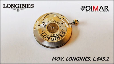 Movement Longines L.645.1 - Diametro. Of Esfera. 29mm. REF.12890 - Image 1 of 2