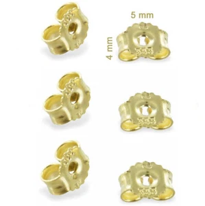 Ohrstecker Verschluss Gold 333 585 750 Ohrmutter für Ohrringe ECHT Schmuck Neu - Bild 1 von 6
