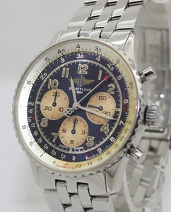 Stainless Steel Breitling Navitimer 92 Automatic Chronograph - 38mm - A30022 - Picture 1 of 8