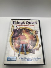 Kings Quest Sega Master System Cib Ultra Rare #0220