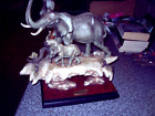 RARE Giuseppe Armani limited edition MOTHERS TOUCH ELEPHANT WITH CALF
