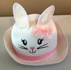 Infant 12-18 Month Easter Bunny Rabbit Bonnet Hat with Ears Children's Place New - Picture 1 of 7