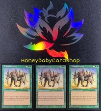 MTG Tempest 1997 Trained Armodon M/NM x 3 Cards English TMP Common Set