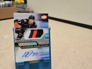 2021-22 UD Premier Mason Mctavish Rookie Patch Auto /249 RPA #AR-MM - Picture 1 of 3