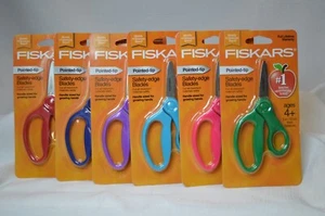 SIE WÄHLEN FISKARS Sicherheit Kantenschere Schule Projekte BASTELN Alter 4+ spitze Spitzen - Bild 1 von 20