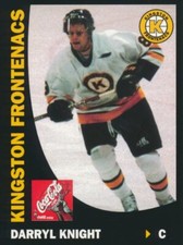 1999-00 Kingston Frontenacs Team Set # DARRYL KNIGHT