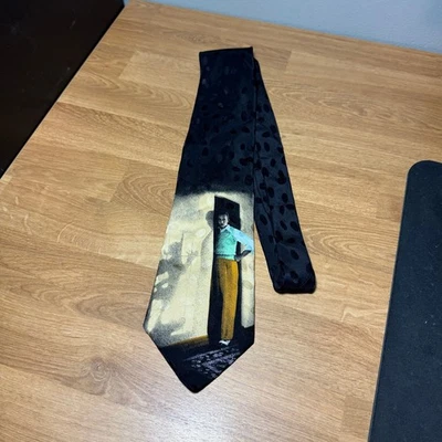 Винтажный мужской шелковый галстук 90-х Walt Disney Mickey Mouse Inc - Изображение 1 из 3