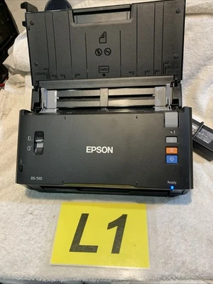 ✅✅Epson WorkForce DS-510 J341A Duplex Color Document Scanner & Cable WORKING - Image 1 of 4