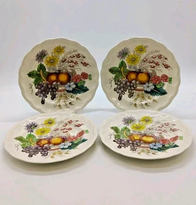 Classic Set of 4 Vintage Spode 'Reynolds' Dinner Plates Made in England 26.5cm - Picture 1 of 21
