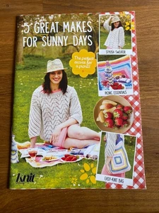 5 Great Makes for Sunny Days Knitting Booklet - Picture 1 of 3