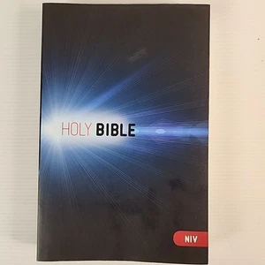 The Holy Bible NIV Bible Society Hard Cover Christianity Religious Book - Picture 1 of 9