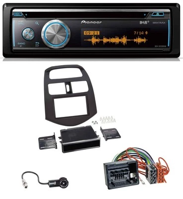 Pioneer MP3 DAB USB CD Bluetooth Autoradio für Chevrolet Spark (ab 2013) - Bild 1 von 4