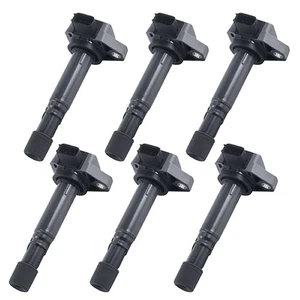 Honda Ignition Coils, Set of 6, 3-Pin, Compatible with Honda Life, JB5, Vamos, - Picture 1 of 6
