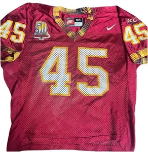 Vintage 1997 Lamont Green Florida State Seminoles Game Worn Jersey Nike Size 50 - Picture 1 of 9