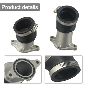 High Performance Intake Manifold Set for CX500 CX500C 2pcs Carburetors - Picture 1 of 12
