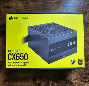 Corsair CX Series CX650 80 PLUS Bronze ATX Netzteil 650W PSU - Bild 1 von 2