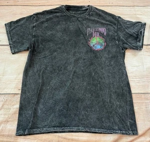 Fleetwood Mac Live in Concert T-shirt grafica donna grande nero lavaggio acido 2 lati - Foto 1 di 5