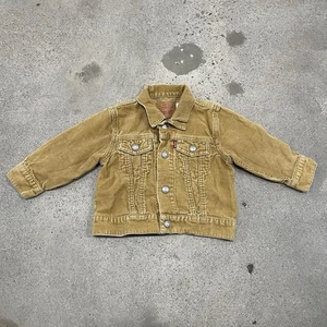 Vtg Little LEVI'S Baby Toddler Corduroy Trucker Jean Jacket Size 18M Vintage - Picture 1 of 5