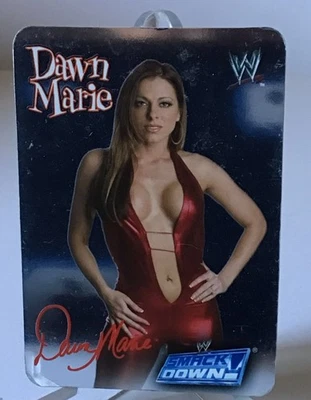 Dawn Marie  wwe wcw ecw  Prominter Italy Silver Foil 2004 Card 🔥🔥  - Image 1 of 2