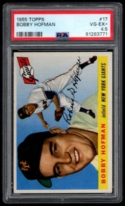 Topps Bobby Hofman 1955 PSA 4,5 #17 - Imagen 1 de 3