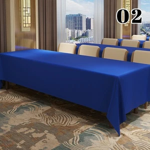 Luxury Hotel Use Rectangular Hotel Conference Table Cloth Office Exhibition NEW - Picture 1 of 30