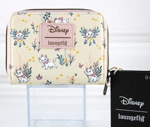 Cartera Loungefly Disney Los Aristócatos María y Flores Mini Cremallera Nueva 2024 - Imagen 1 de 12