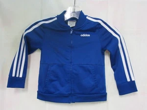 Adidas Toddler Boys ROYAL BLUE  Track Jacket Size 3T - Picture 1 of 3