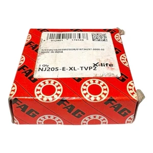 1x FAG NJ205-E-XL-TVP2 Zylinderrollenlager 25x52x15 mm Kugellager - Bild 1 von 2