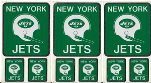 Vintage  Logo1980's NFL New York Jets Vintage Stickers "NFL SuperPro Club" - Picture 1 of 1