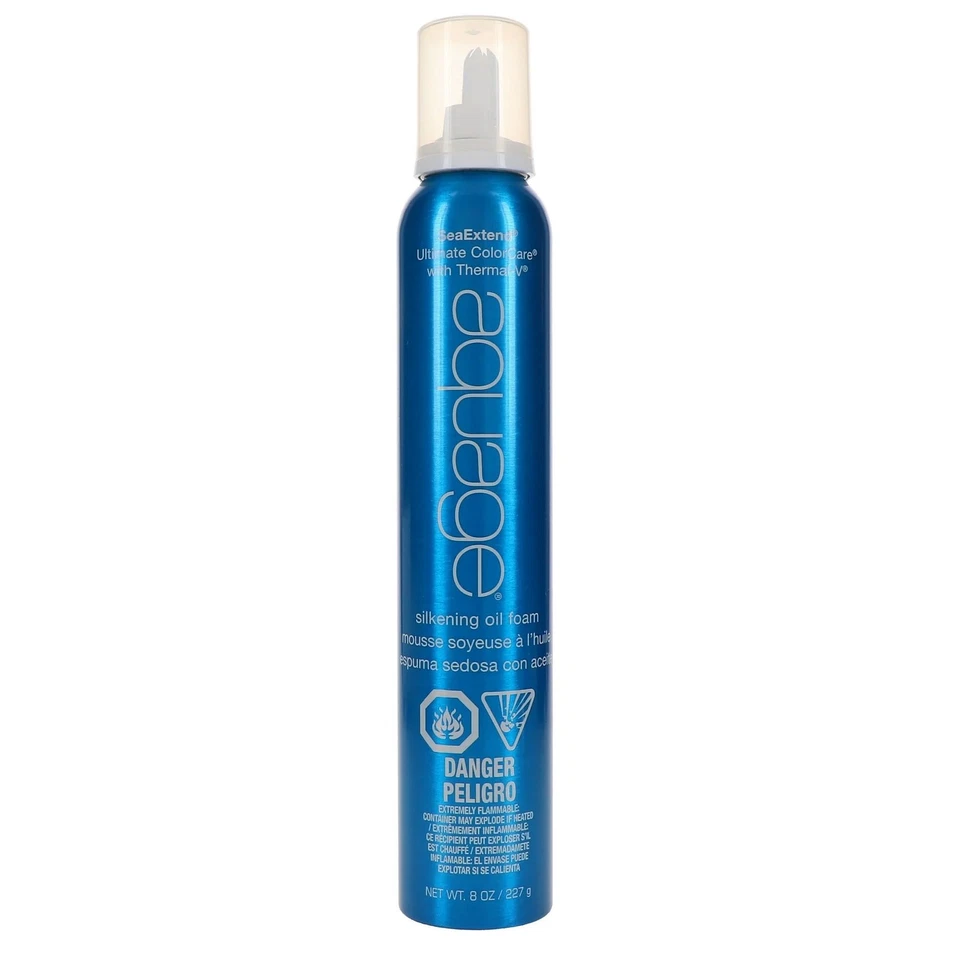 Espuma de aceite silkening Aquage SeaExtend, 8 OZ Foto 1 de 4